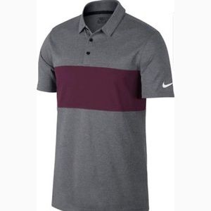 NIKE BREATHE COLOR BLOCK GOLF POLO SIZE L - NWT